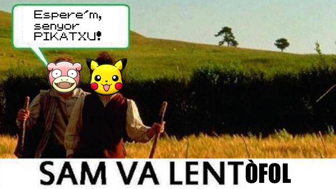 El #PokemonDelDia és... Lentòfol, el Pokémon Apardalat. Amb una traducció més o menys literal de l'anglés Slowpoke, el seu nom combina "lent" i "tòfol". No és un nom que el deixe massa ben parat!
