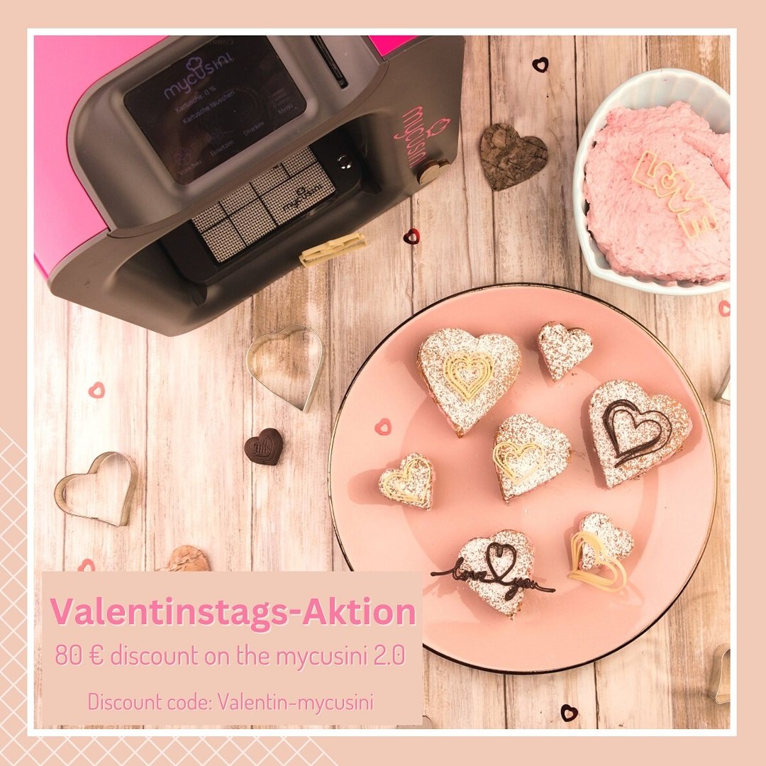 mycusini's tweet photo. Valentine's Day Action
Save 80 € on the purchase of a mycusini 2.0 with the discount code: Valentin-mycusini. Only valid until 20 February 2023
https://t.co/ZR2pHQG31V https://t.co/jNPkXhAk4Q
