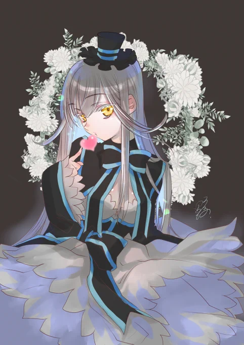 神様にお聞きした結果(ランダム)バトルスピリッツから「闇の導き手ルチル」ちゃんになりました。ハッピーバレンタイン 