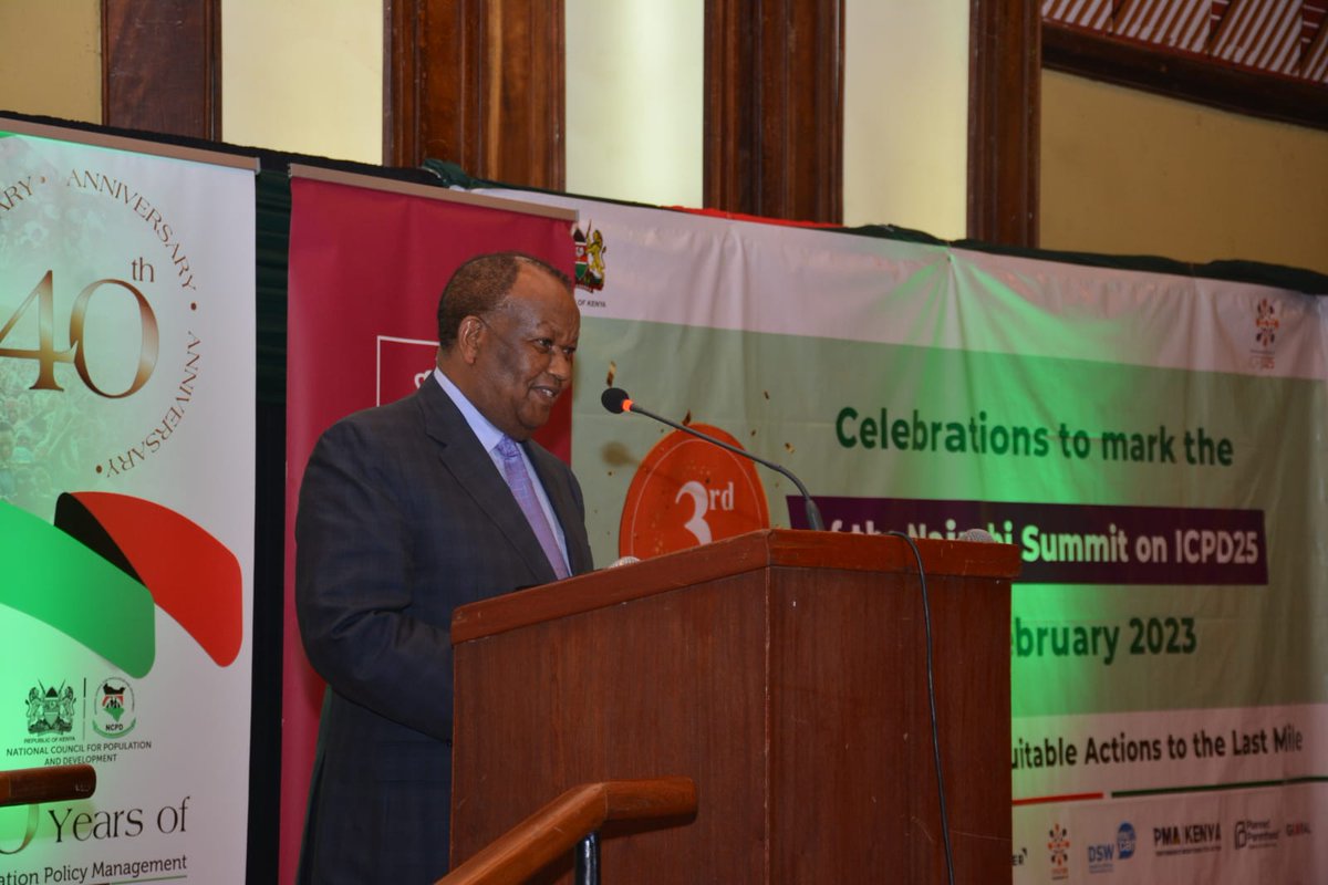 NCPD_Kenya's tweet photo. Old age poverty is a big threat to the 3rd World Nations; as we talk about the youth bulge, we must do whatever it takes to encourage a savings culture. ~ Gen. Julius Karangi 
#ICPD25Scorecard2KE #ICPD25 https://t.co/IODLcRuh05