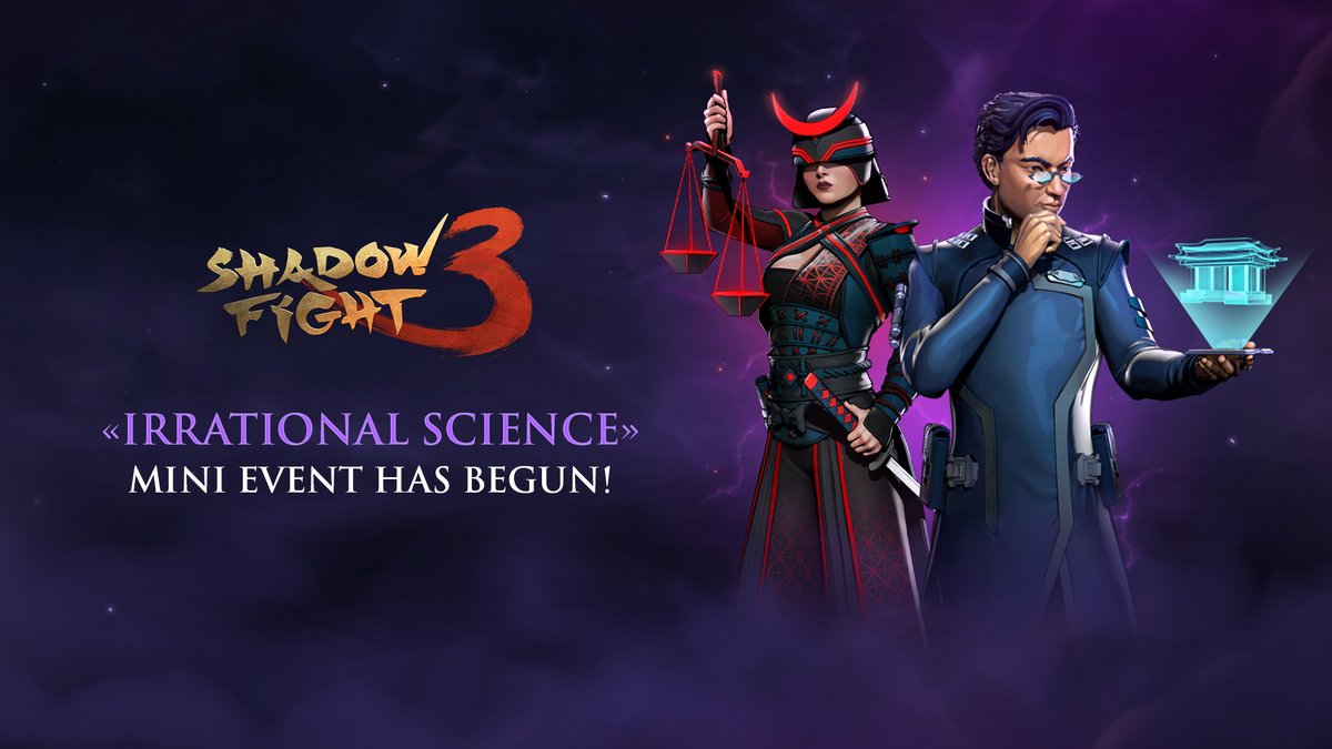 Join the «Irrational Science» event, available today only. This event includes a chain of onetime fights, in which you will be able to expand your collection of notes!