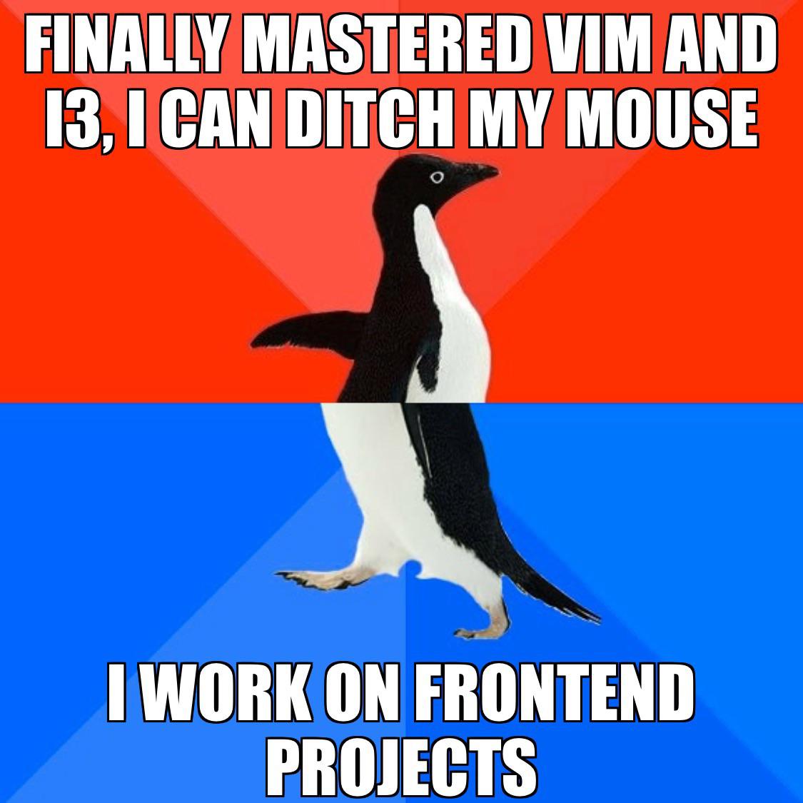 bughunterguy's tweet photo. I am limited by the UX requirements of my time 

Tag your friends 👥 • Retweet 🔁 • Like it ♥️

For more: 💥follow @bughunterguy 

 #programmerhumor #programmingmemes #codingmemes #codingisfun #programmingjokes #coding #programmerlife #coder #python #java #php #bughunter #bug https://t.co/Hr5sm26R5Y