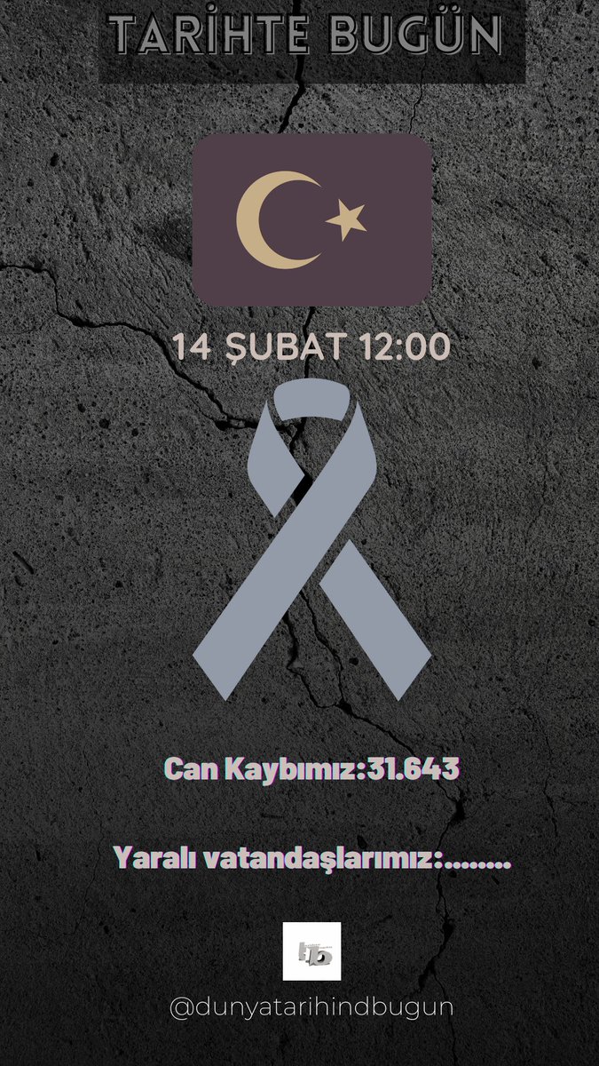 14 ŞUBAT 

#deprem #Hatay #Antakya #Gaziantep #kahramamaras #Osmaniye #Malatya
