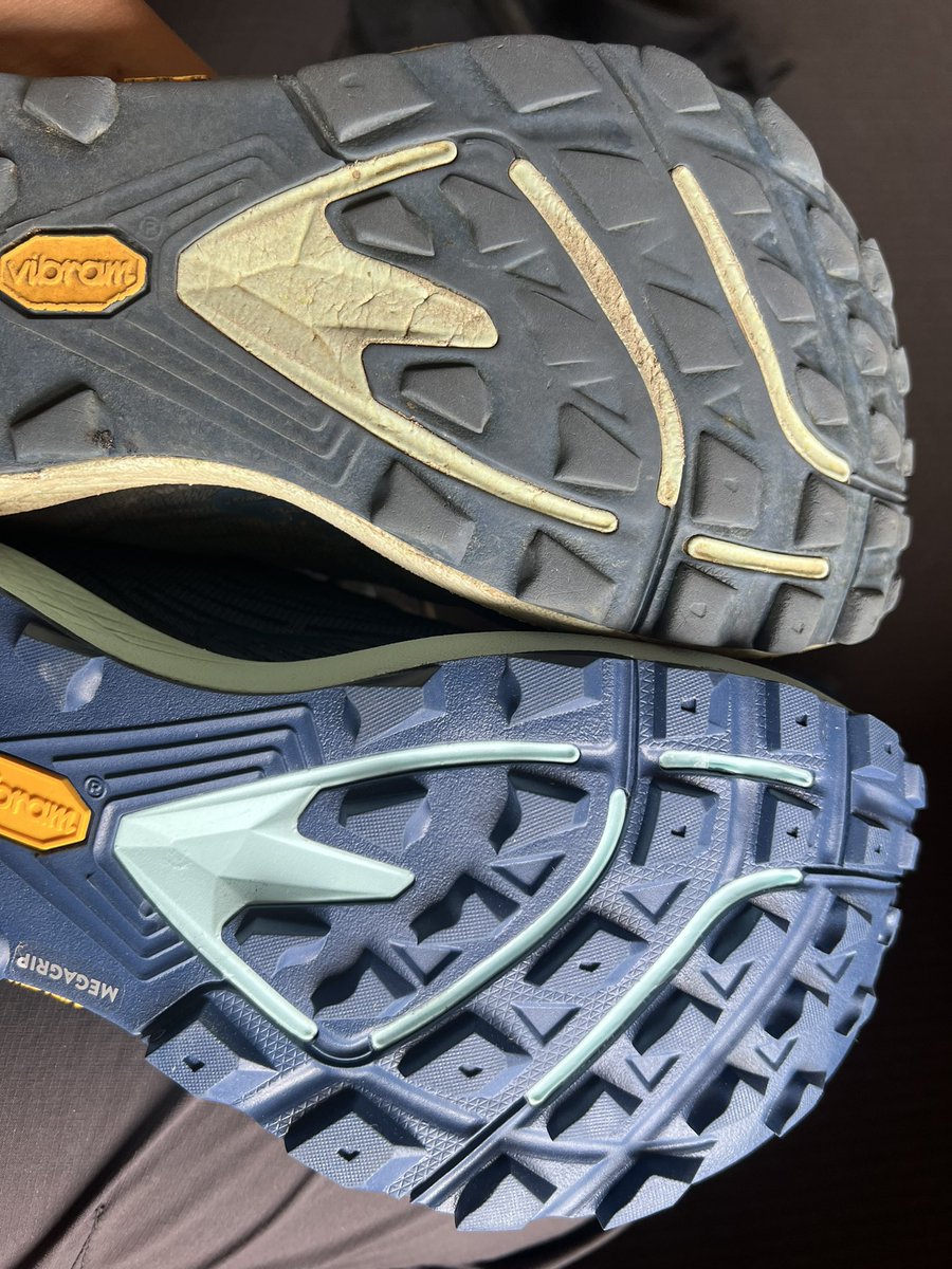 nature14daisuki's tweet image. New shoes!!
よくこのソールでRichmond乗り切れたな…
約1300kmお世話になったのでまた同じ靴にした🙌
#teararoa