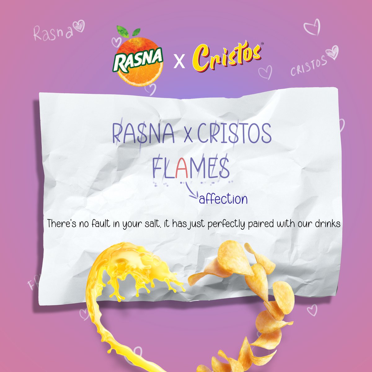 Rasna_House's tweet image. Cristos Pyaar hai?
#Rasna #Cristos #RasnaInternational #ValentinesDay #Valentine #WillYouBeMyValentine #Flames #ContestAlert #PlayFlames #Trending #Trendy #Friends #Siblings #Marraige #Affection #Forever #ExplorePage