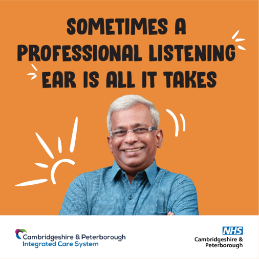 EastCambs's tweet photo. Do you know an older friend or relative (65+) who struggles with anxiety, loneliness and low mood?  

NHS Talking Therapies are helping to improve older people’s lives every day.

Find out more about support available at https://t.co/8Bno88jLRF 

#FeelBrighter
@CambsPboroICS https://t.co/NUF5n0LIJs