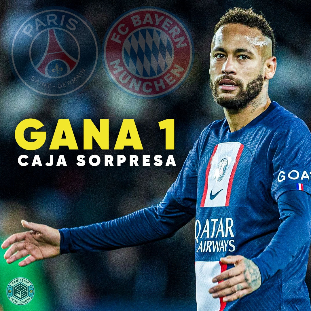 cfutbolsorpresa's tweet image. Si Neymar marca PRIMERO ante el Bayern Munich, sortearemos una caja sorpresa para un afortunado participante. 

¿Cómo participar?
1) Sigue nuestra cuenta
2) Retweet este tweet. 

Seleccionaremos el ganador en el día de mañana.