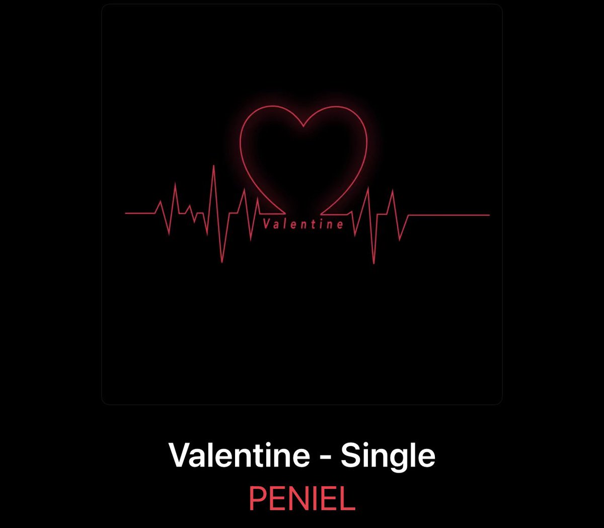 Happy Valentine’s Day~! Send ❤️’s in the comments if you are adding this song to your playlist today. @PenielShin #PenielValentine