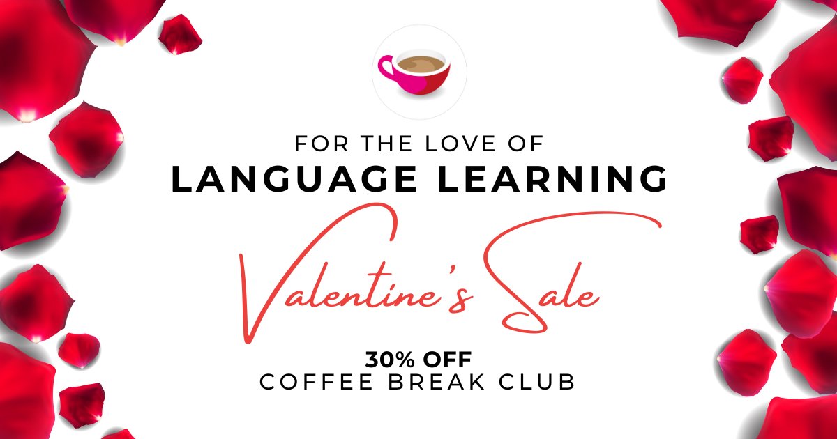 Coffee Break German on Twitter "Today we would like to share our love of language learning with