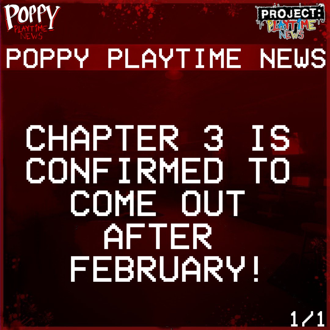 Chapter 3 UPDATE new ARG!, Poppy Playtime