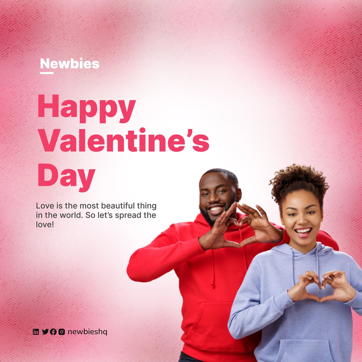 newbiesedge's tweet image. We send you warm wishes today. We pray you have a lifetime of happiness and everlasting love. 

Happy Valentine&apos;s Day Friends!

#newbieshq #ValentinesDay #ValentinesDay2023
