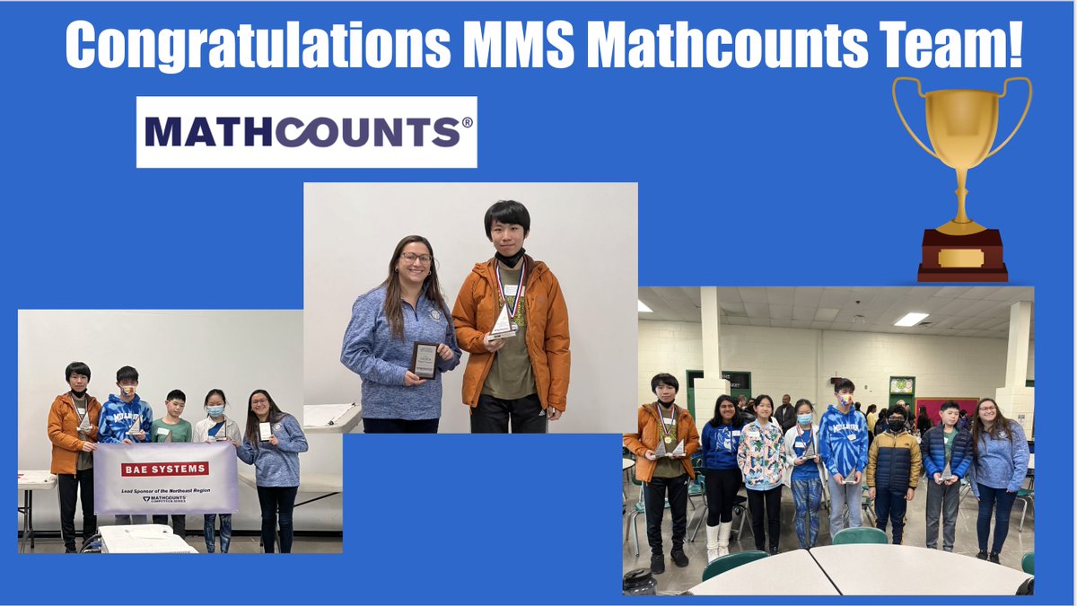 MillburnMSPrin's tweet photo. Congratulations to the MathCounts Team at MMS! Outstanding performances and making Millburn proud! It is a Great Day to be Mustang! #MMSGrowth #TeamMillburnNJ @SuptBurton @millburnschools @MillburnMSPrin https://t.co/GMpsLqW5yl