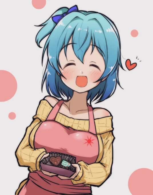 これは一昨年のバレンタイン陽奈ちゃん 