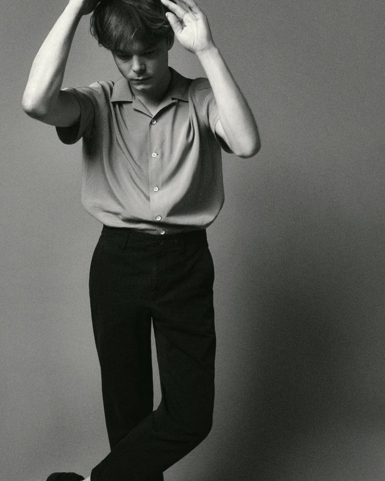 Charlie Heaton via Instagram. HE LOOKS SO DAMN GOOD