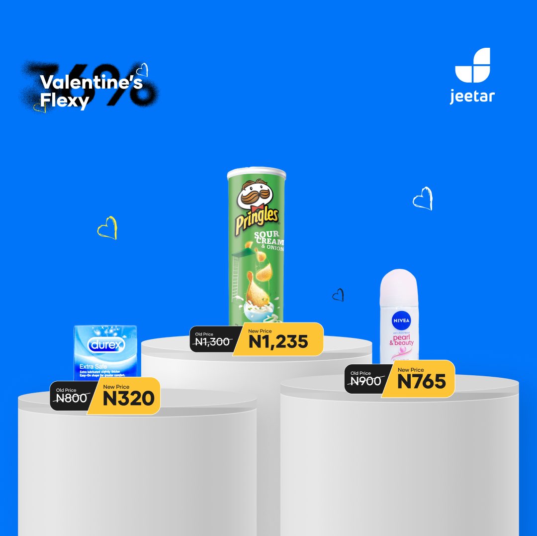 jeetarapp's tweet photo. Shop these items now and receive them for free in 20 minutes or less anywhere in Ibadan. Offer valid while stock lasts 

#ValentinesDay #ValentinesDay2023 #JeetarApp https://t.co/ACBm8lt5ag