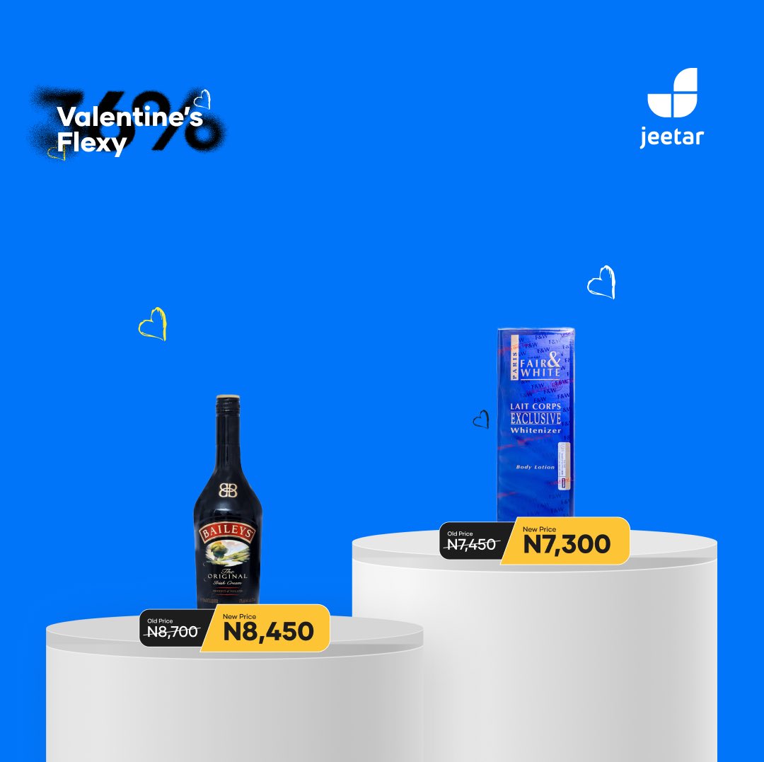 jeetarapp's tweet photo. Shop these items now and receive them for free in 20 minutes or less anywhere in Ibadan. Offer valid while stock lasts 

#ValentinesDay #ValentinesDay2023 #JeetarApp https://t.co/ACBm8lt5ag
