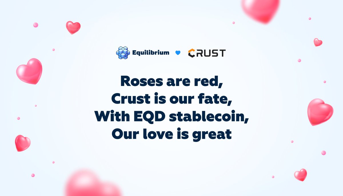 EquilibriumDeFi's tweet photo. @CrustNetwork 💪 https://t.co/NC3VlWkvdU