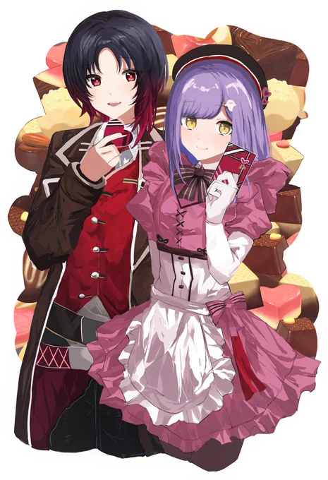 HappyValentine #れん絡帳 #るなぱれっと 