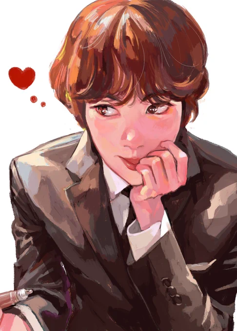 ハッピーバレンタイン #btsfanart 