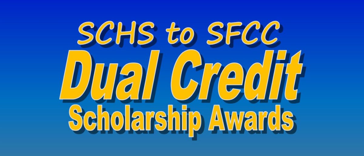 Smith-Cotton High School sophomores and juniors: The Fall 2023 Dual Credit Scholarship application is in the counselors' office. Scholarship covers the cost of one, three-hour Dual Credit class at State Fair Community College. Deadline to apply is May 11, 2023.