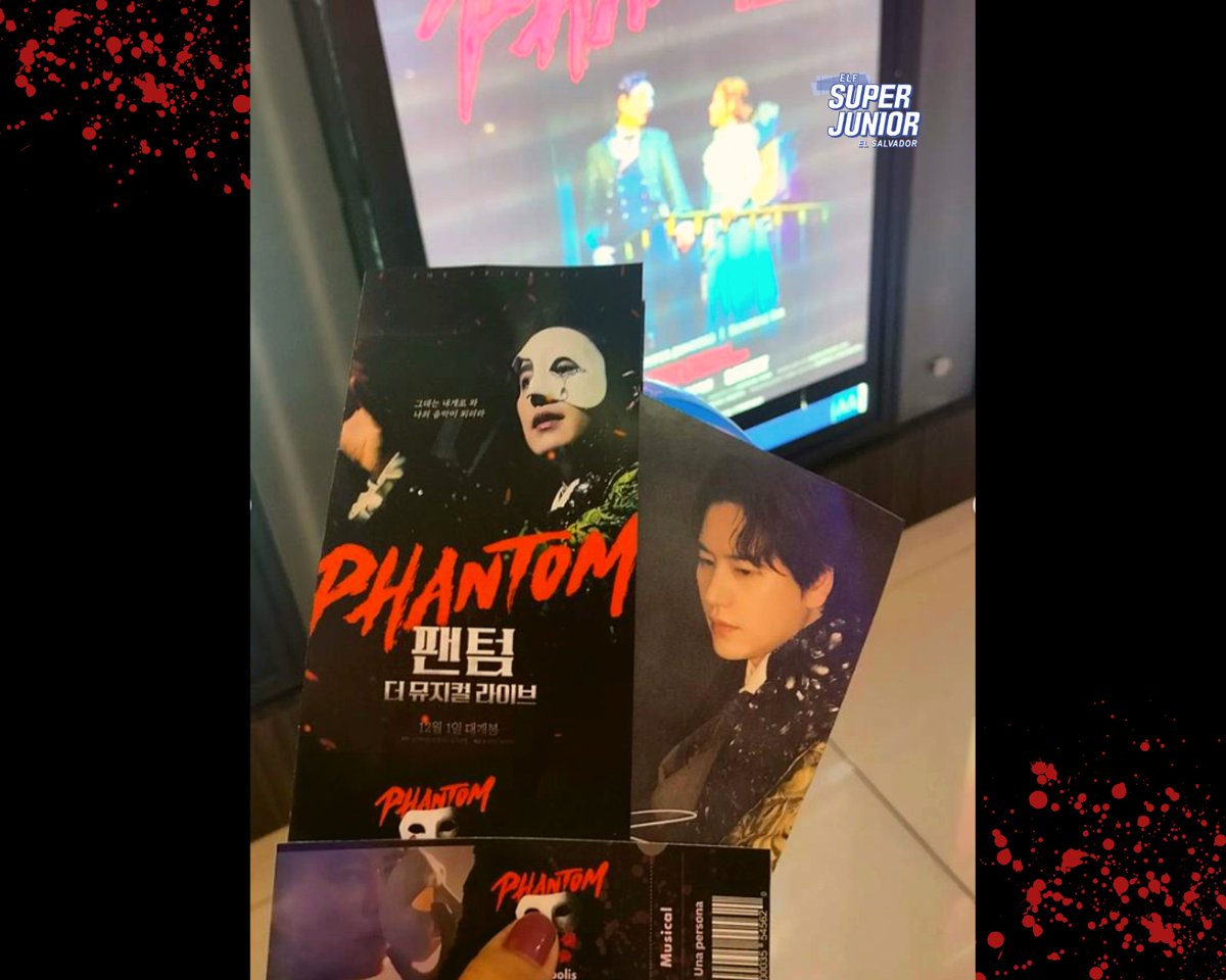 SuperJuniorES's tweet photo. 💙💙💙 ELF de El Salvador muchas gracias por asistir y disfrutar de tremenda obra de arte 😍😍💙 #SuperJunior #PhantomElMusical @SJofficial @GaemGyu https://t.co/PIroG3Xd2T