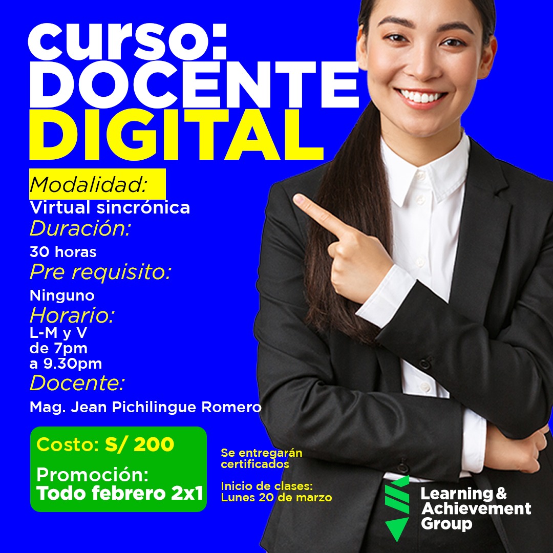 LearningAchiev2's tweet photo. Nuevo lanzamiento!!
Inscripciones:  info@lag.pe https://t.co/nRKZSklI7i