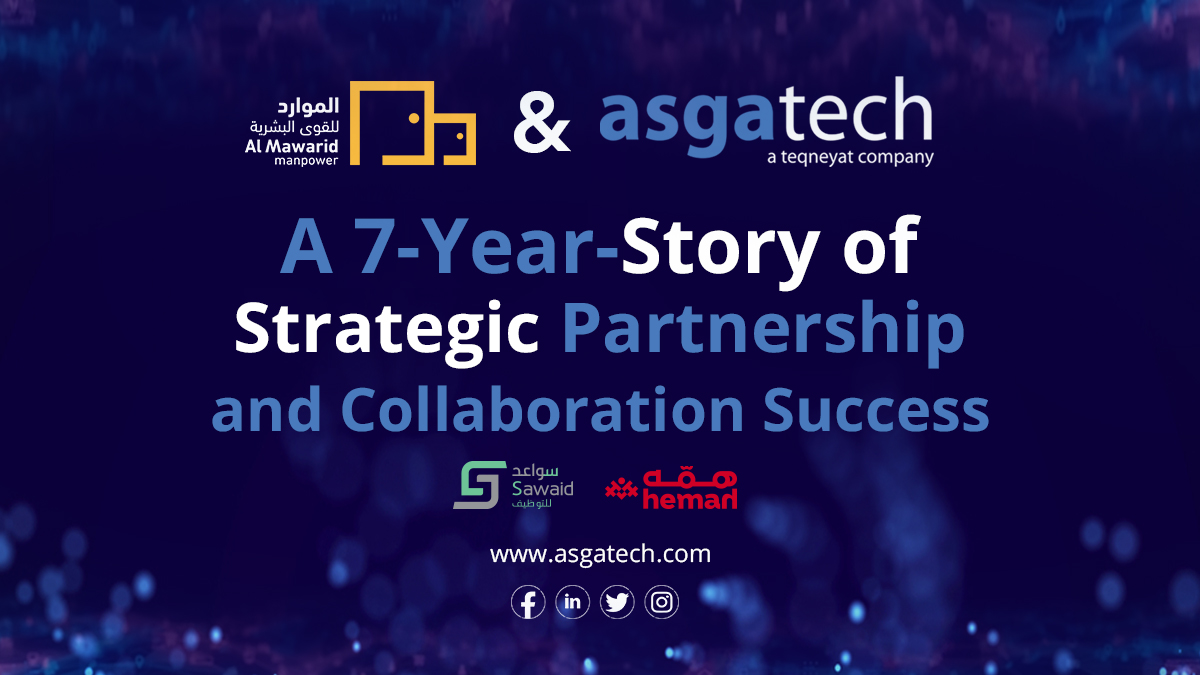 asgatechshop's tweet photo. The growing successes and achievements are the highlights of the strategic #partnership of #asgatech and Mawarid for 7 years, where we developed #digital solutions to facilitate recruitment and #humanresources #management in the Kingdom.
#mawaridmanpower #digitaltransformation https://t.co/RckBl5NJin