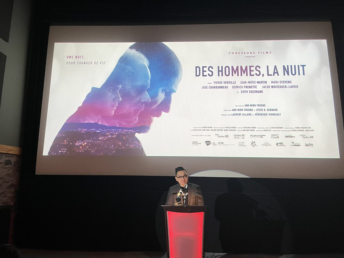 Le premier long métrage d’Anh Minh Truong « Des hommes, la nuit » est présenté en ouverture de la 10e édition du <a href="/festival_fcms/">Fest cinéma du monde</a>, le 6 avril 2023. Un film entièrement tourné en Estrie. L’événement aura lieu du 6 au 13 avril. #rces