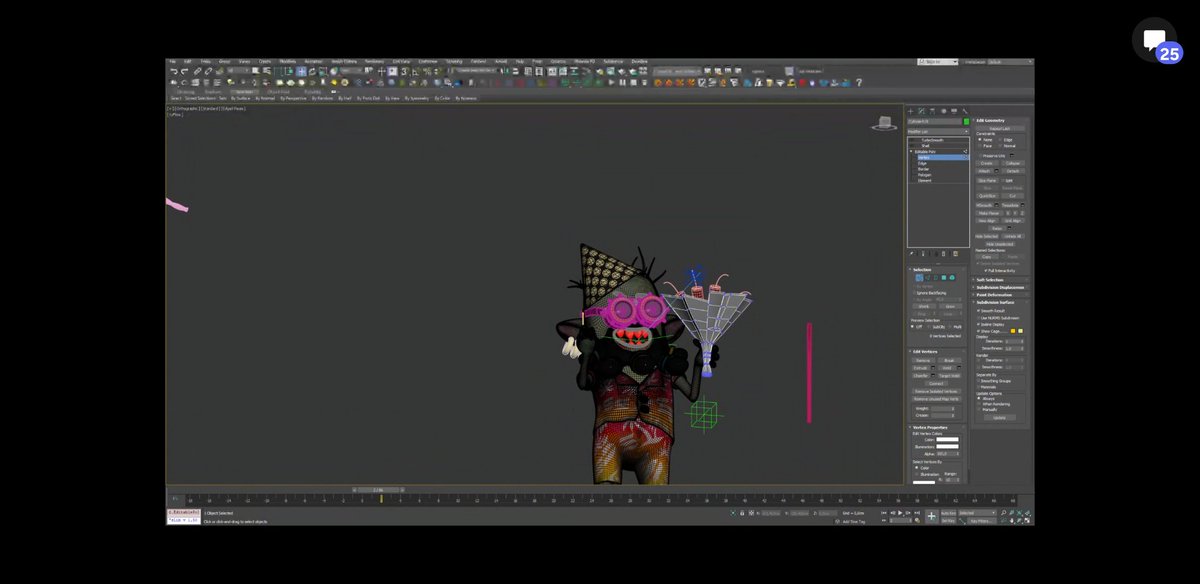 MathewHoney's tweet photo. Ever Wonder how 3 d Artists work their Magic? Come check out the Beast @GRaynaut working his Magic on a Livestream in @BullyzCrew Discord. No behind the Screen but on the Screen 😏 #Plunder https://t.co/W28vE6qTf4