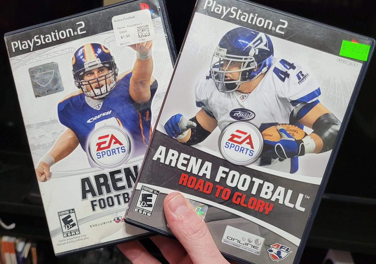 TomTalksBBP's tweet photo. I played both back in the day!  Had to purchase then again recently.  Both are very solid football games. https://t.co/9KBxTfHWBw