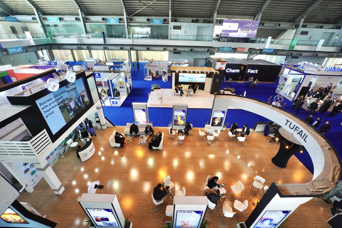 PCE_2022's tweet photo. Pakistan Chemical Expo 2023.
Highlights from Hall 1 &amp; 2, Expo Centre Lahore.
#PakistanChemicalExpo #ChemicalExhibition #PCE2023 #PCMA https://t.co/II6PRaGhin