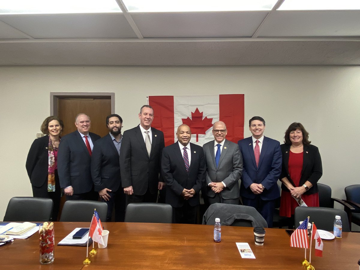 AndreFFrenette's tweet image. Honored to attend the inaugural meeting of The Task Force on New York-Canada Relations headed by @jonesnyassembly Rich discussion on the social/economic relations between NYS and 🇨🇦 . Thank you to @CarlHeastie &amp;amp; Assemblymembers for joining us! Hope to host you in Canada soon!