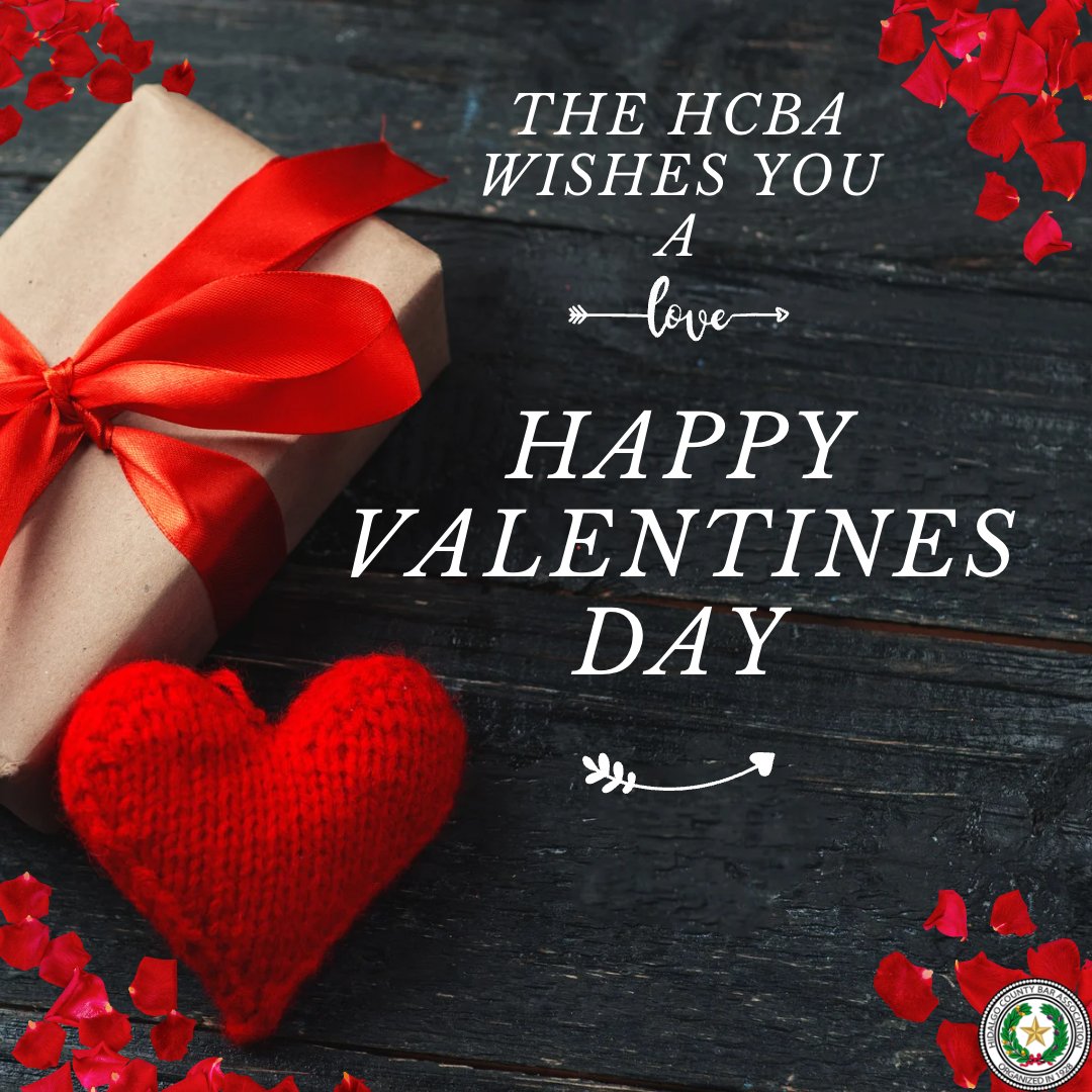 HidalgoCoBar's tweet photo. Happy Valentine's Day from the HCBA❤️ https://t.co/sTYl0VDnB9