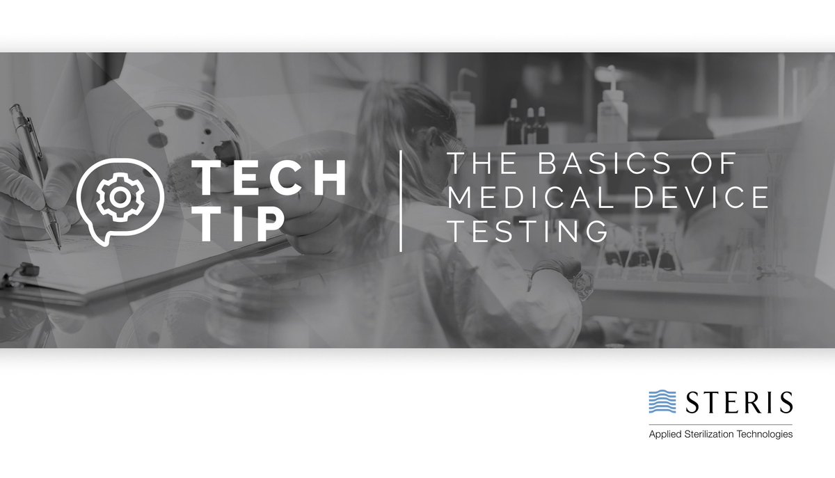 From material considerations and equipment qualifications to distribution requirements and testing methods, this TechTip helps inform on how the integrity of a medical device is maintained via its packaging: bit.ly/2JxK1qj    

#STERISAST #Bioburden #MedicalDevices