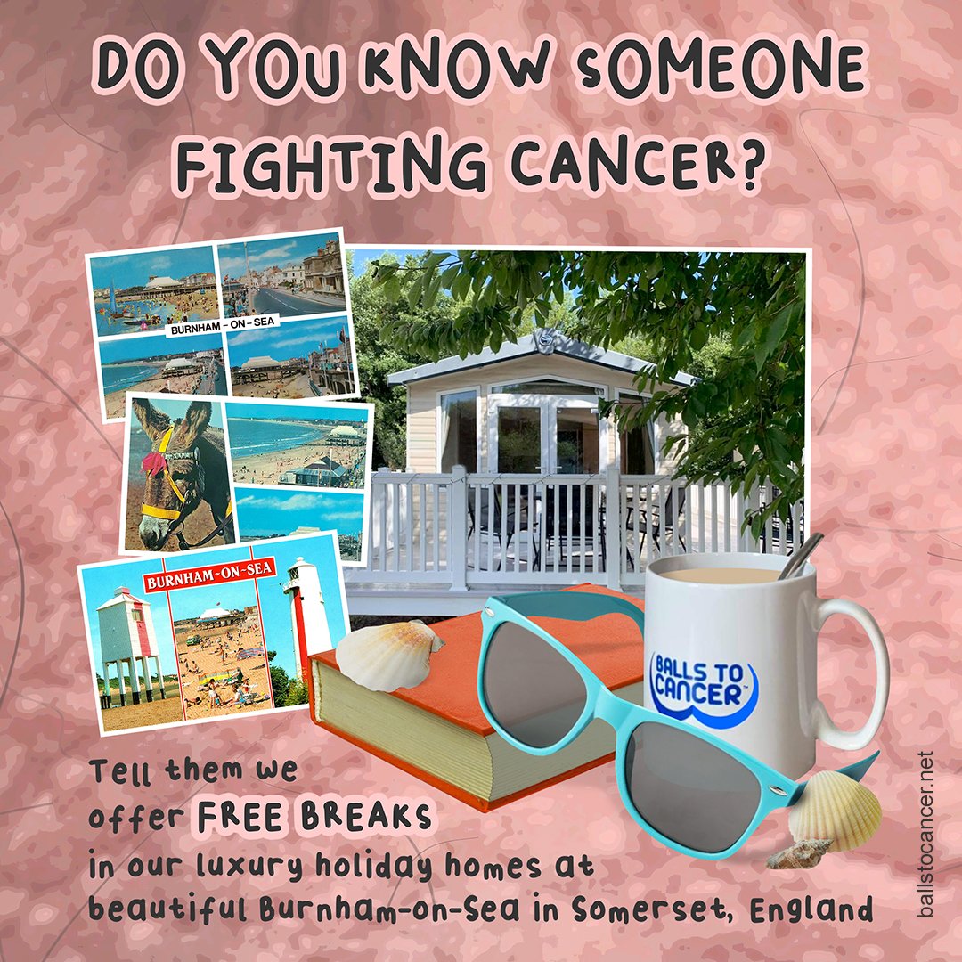 Ballstocancer's tweet photo. We need your help raise funds to keep our holiday homes open. Please help even if its just a retweet so it might reach someone who can help us .@daveberry_tweet .@mustbejp .@horacepanterart .@mrjakehumphrey .@TheFreds .@MelEves .@bennyhanson .@seanheydon .@Gailporter https://t.co/L1tvxGTNng