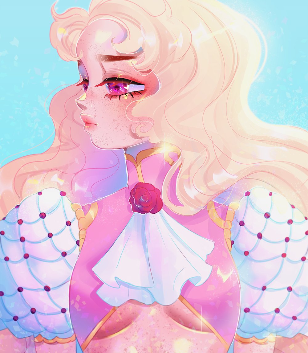 dandeydraws's tweet photo. HAPPY VALENTINE'S DAY!!  may your day be SO PINK https://t.co/oHKKK314vL