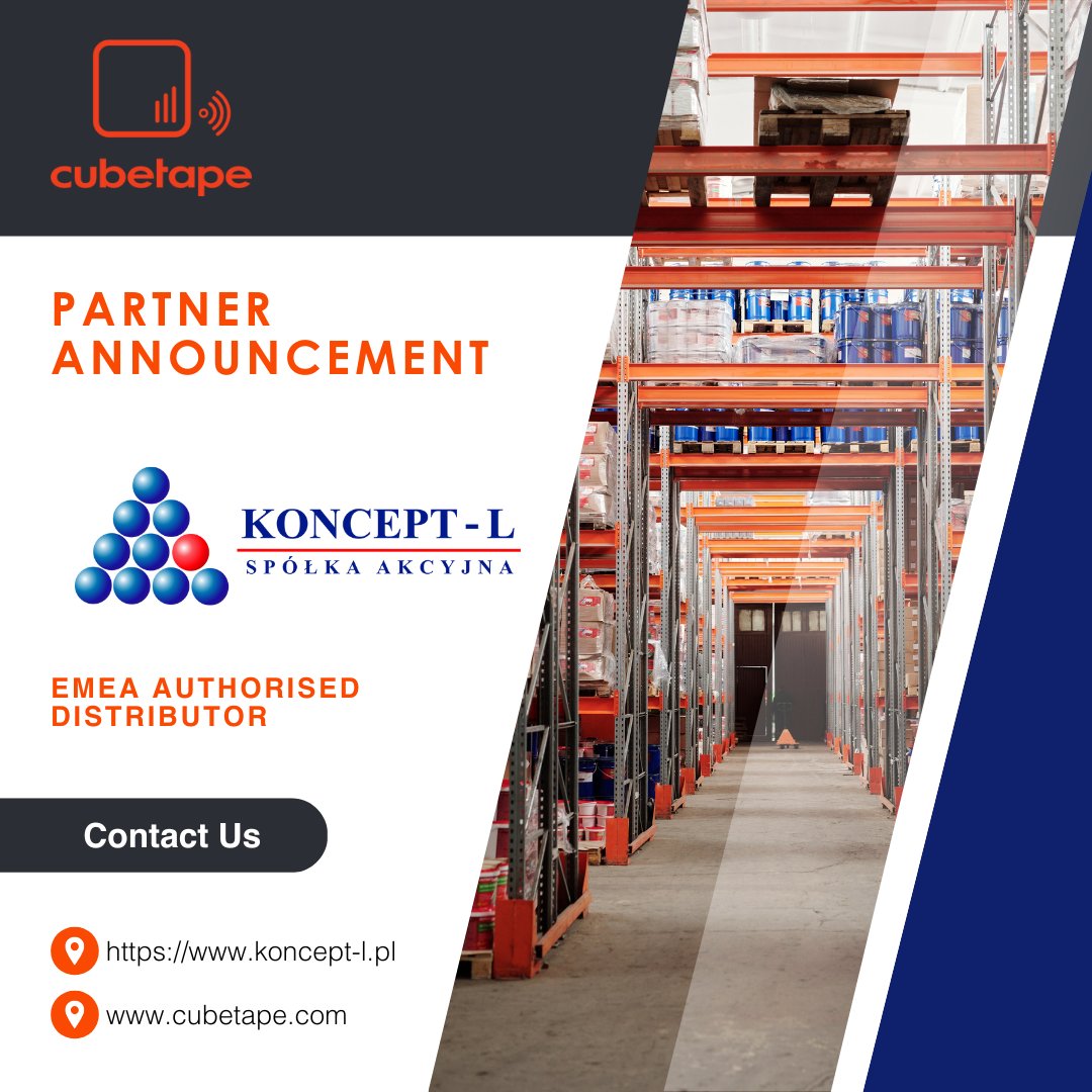koncept_l's tweet photo. We are very pleased to announce that we have become the Authorized Distributor for the EMEA region of a renowned brand such as Cubetape.
#cubetape #autoid #mobiledimensioning #dimensionalweight #barcodescanning #supplychain https://t.co/0NB5MyvPrI