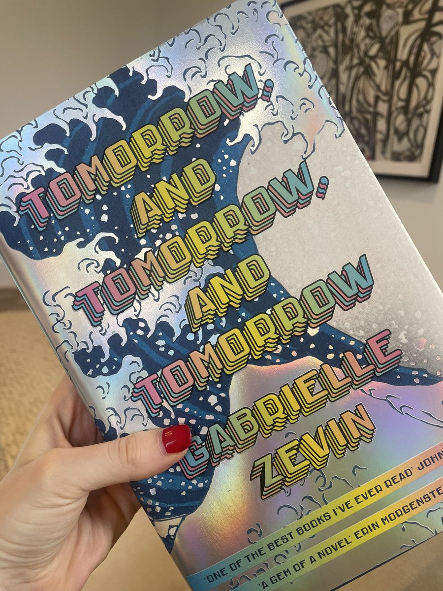 So lovely it only took a couple of days for me to read Tomorrow and Tomorrow and Tomorrow. If you want three new best friends, I’d give this one a try. 

goodreads.com/review/show/51…