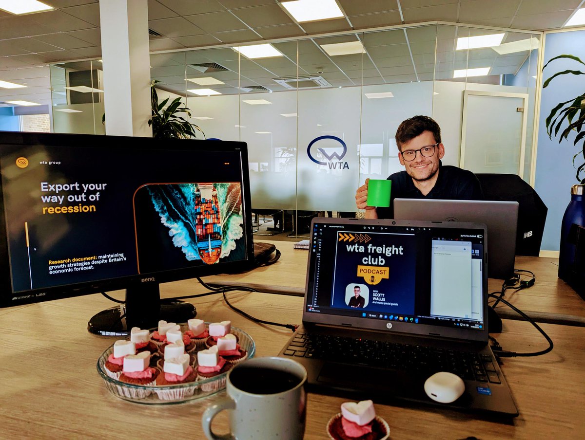WTALogistics's tweet photo. Our team in Manchester is in the valentines spirit with their appropriately themed cupcakes. 🍰

We never need an excuse to eat cake and show appreciation for colleagues. 

Let us know below who or what you would like to show love and appreciation for today. ❤️ https://t.co/IGqheuvdYz