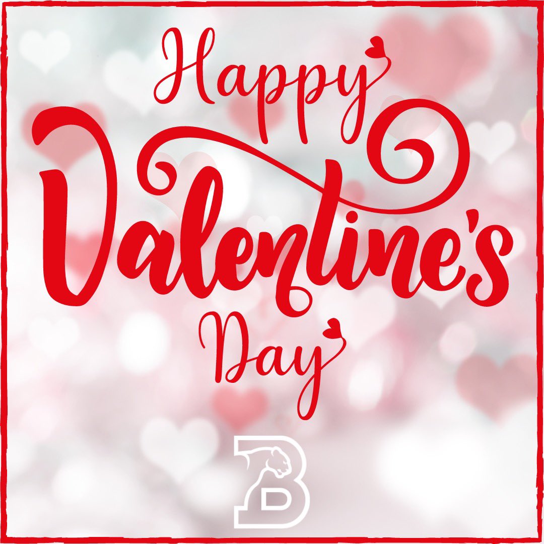 Happy Valentine’s Day from BSC WBB! #YeahPanthers | #PANTHERFAM