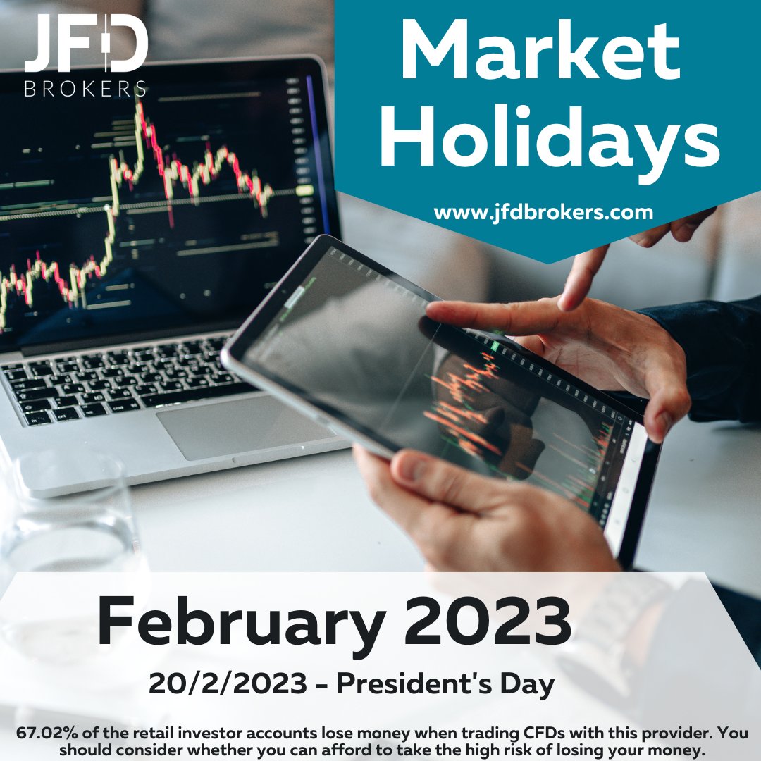 JFD_Group's tweet photo. Find out the new market status of the relevant instruments available for trading
https://t.co/6pxjd08e6Q 

67.02% of the retail investor accounts lose money when trading CFDs with this provider. You should consider whether you can afford to take the high risk of losing your mo… https://t.co/hBJgAbqPWL