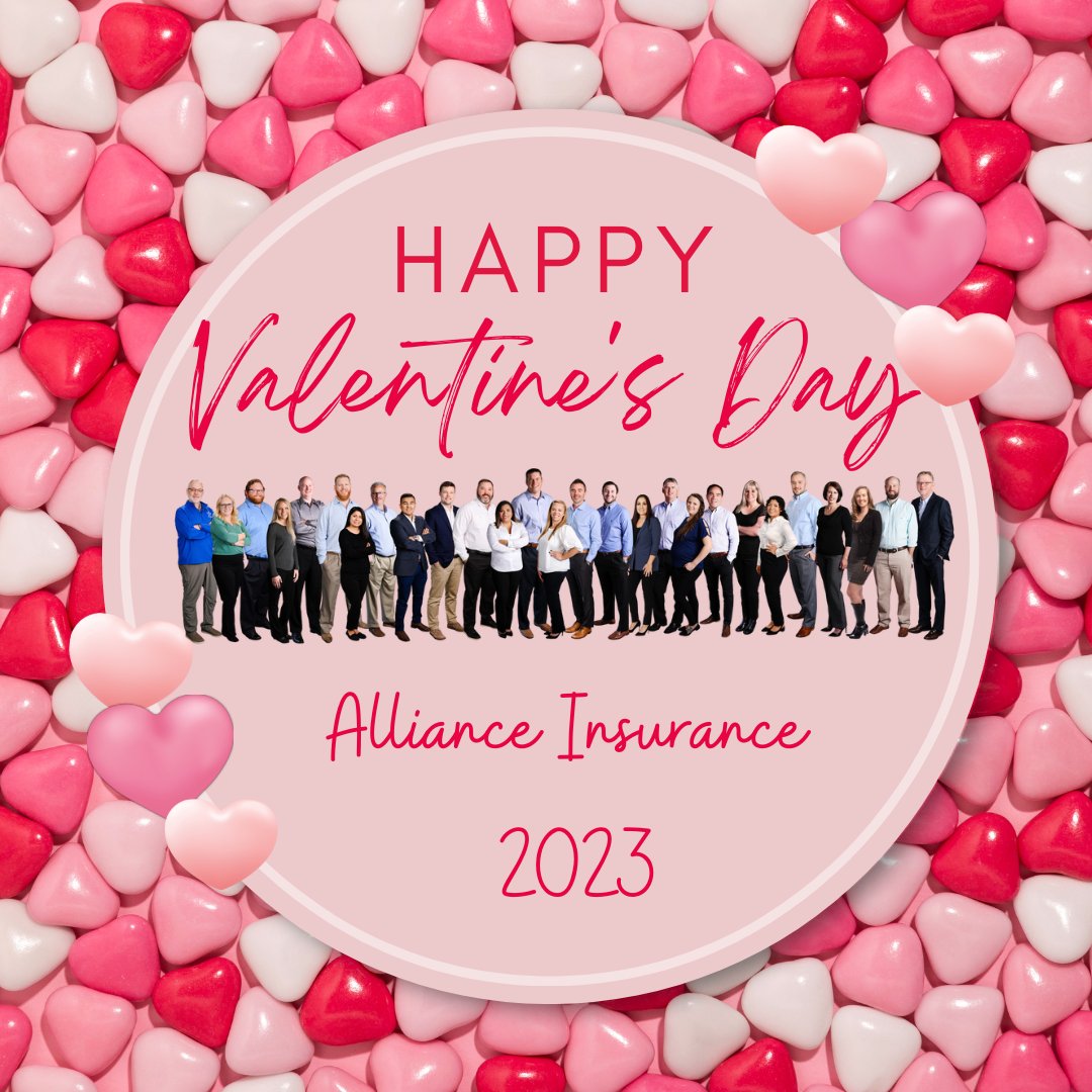 We sure do LOVE our clients! The Alliance Insurance family wishes you a Happy Valentines day (PS. Don't worry about dropping off chocolates- just refer us to your friends. We consider it the same thing)! 😉 💌 💘 #insurance #allianceinsurance #family #valentinesday