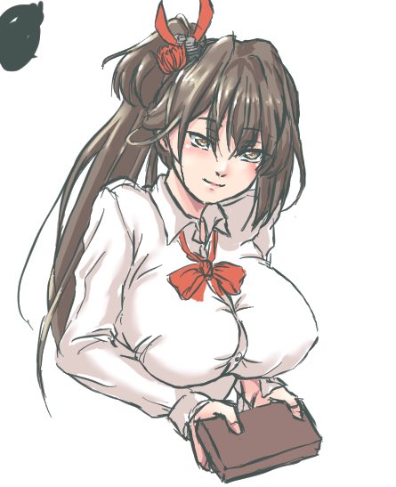 #アズレン 
#バレンタインデー 
#瑞鶴
 間に合えばよろしいのだ 