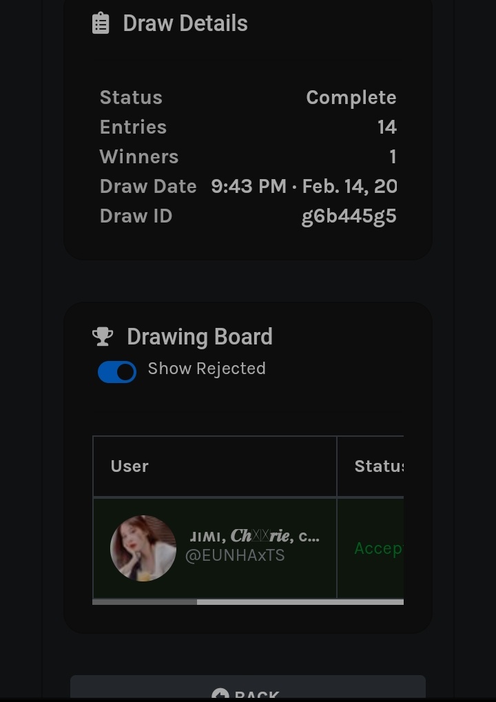 Selamat yach @EUNHAxTS claim ke dm @ayundavx 1x24 jam