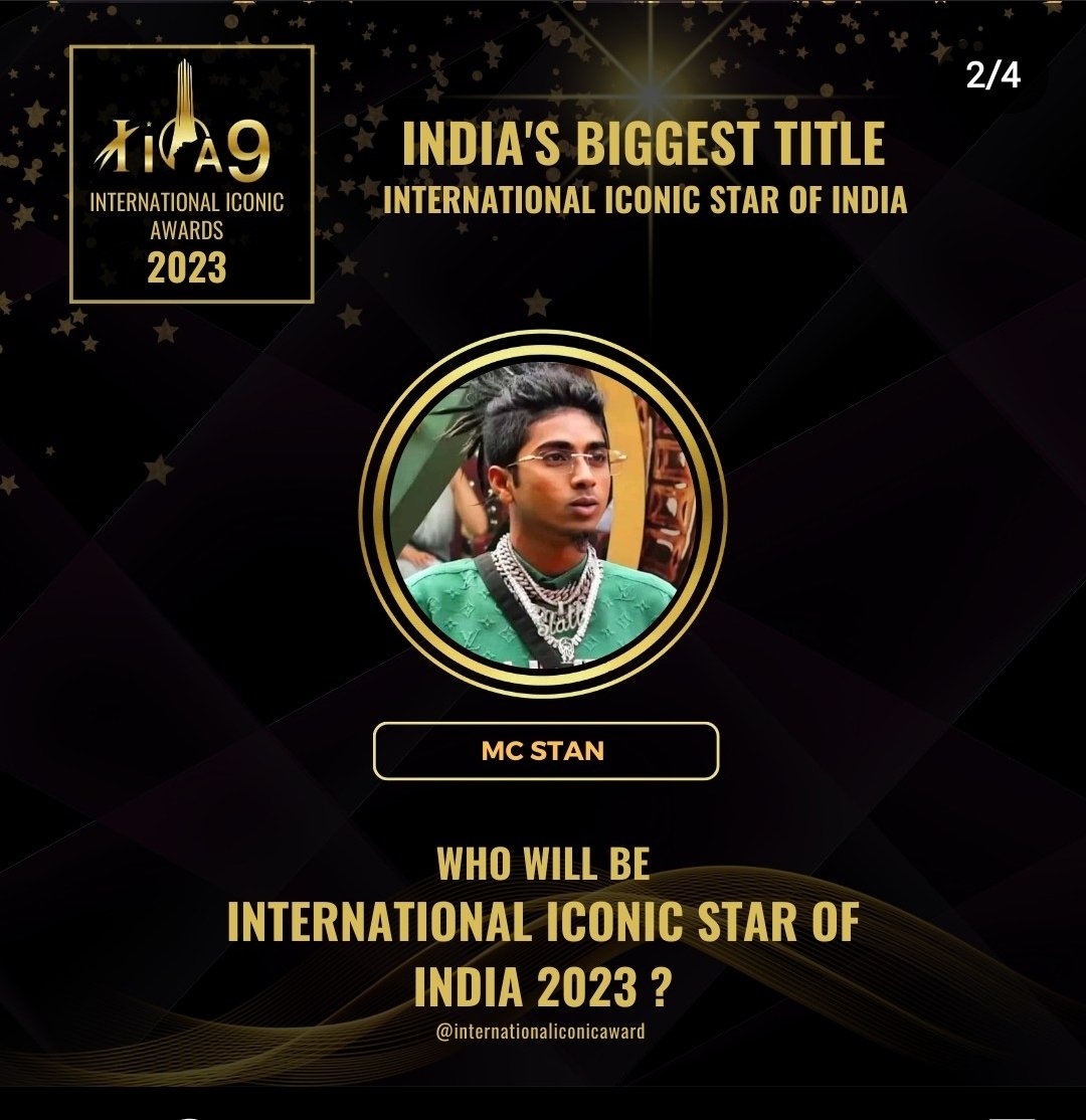 Hello #StannyArmy..

Click on below link... And mass comments with - #iia9MCStan

★Link - instagram.com/p/CopLAs_osCt  ★

#MCStan #BiggBoss16  #iia9McStan