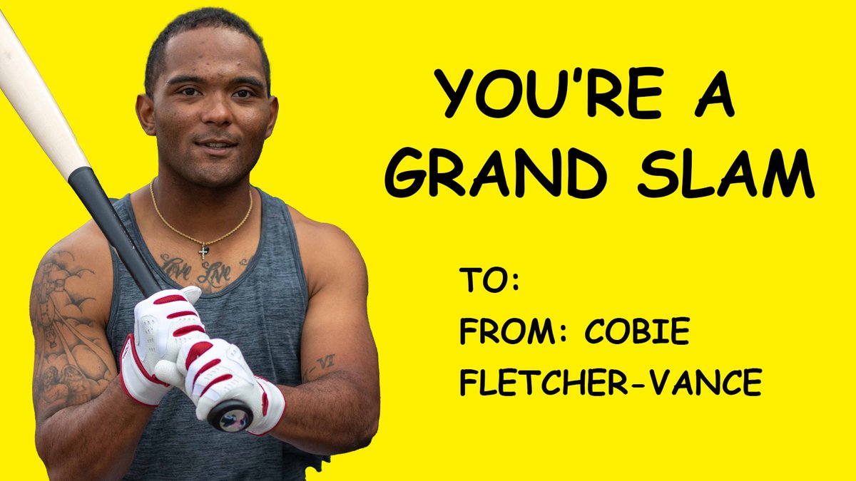 BlueWahoosBBall's tweet photo. A very happy Comic Sans Valentine's Day to you and yours ❤️ https://t.co/elB77UNvhY