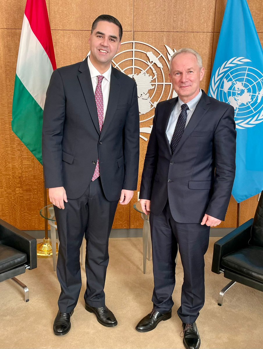 UN_PGA's tweet photo. Pleasure to meet 🇲🇹's Minister for Foreign and European Affairs and Trade, Ian Borg, ahead of today's Security Council meeting on sea-level rise.

Climate change is existential. This is an issue where the GA must seek solutions through solidarity, sustainability &amp; science. https://t.co/5oAwU2zhMb