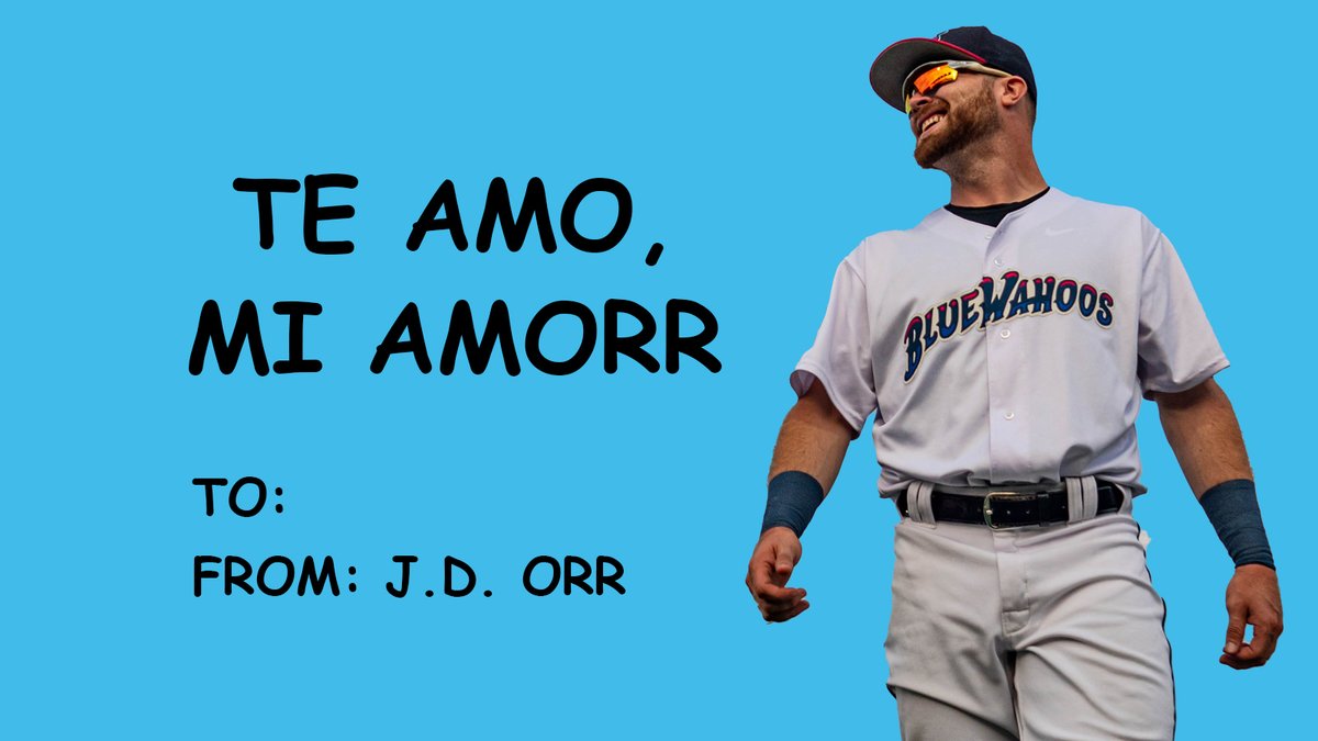 BlueWahoosBBall's tweet photo. A very happy Comic Sans Valentine's Day to you and yours ❤️ https://t.co/elB77UNvhY