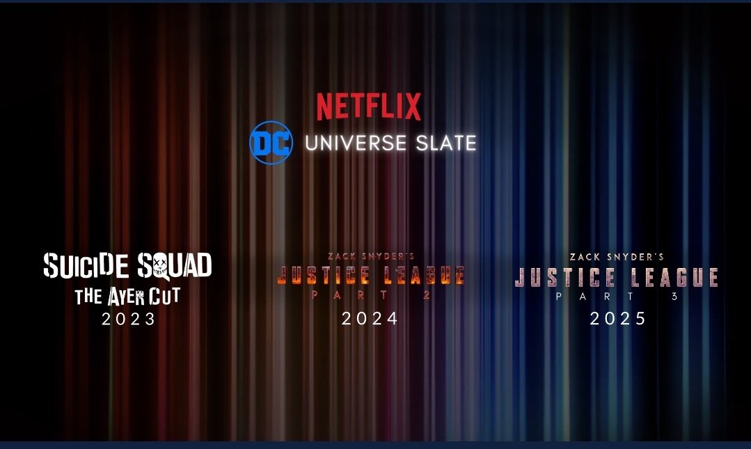 JustBenByDay's tweet photo. Under DC Elseworlds, there is:
The Batman franchise
The Joker franchise

Why not the Snyderverse on @netflix? Gunn's DCU can co-exist! 

#SellSnyderVerseToNetflix #SellZSJLToNetflix https://t.co/X5TkYlvMyJ