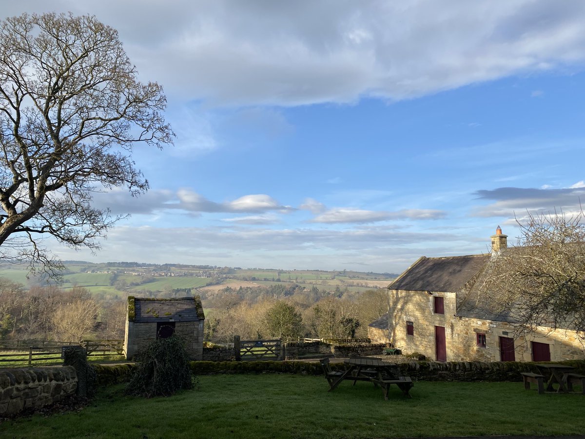 judithgking1's tweet photo. Today’s afternoon workplace. Thomas Bewick’s birthplace. Glorious. ⁦@CherryburnNT⁩ https://t.co/1GGzyZWErA